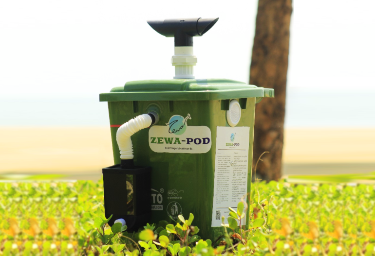 Zewapod - The household waste disposer unit
